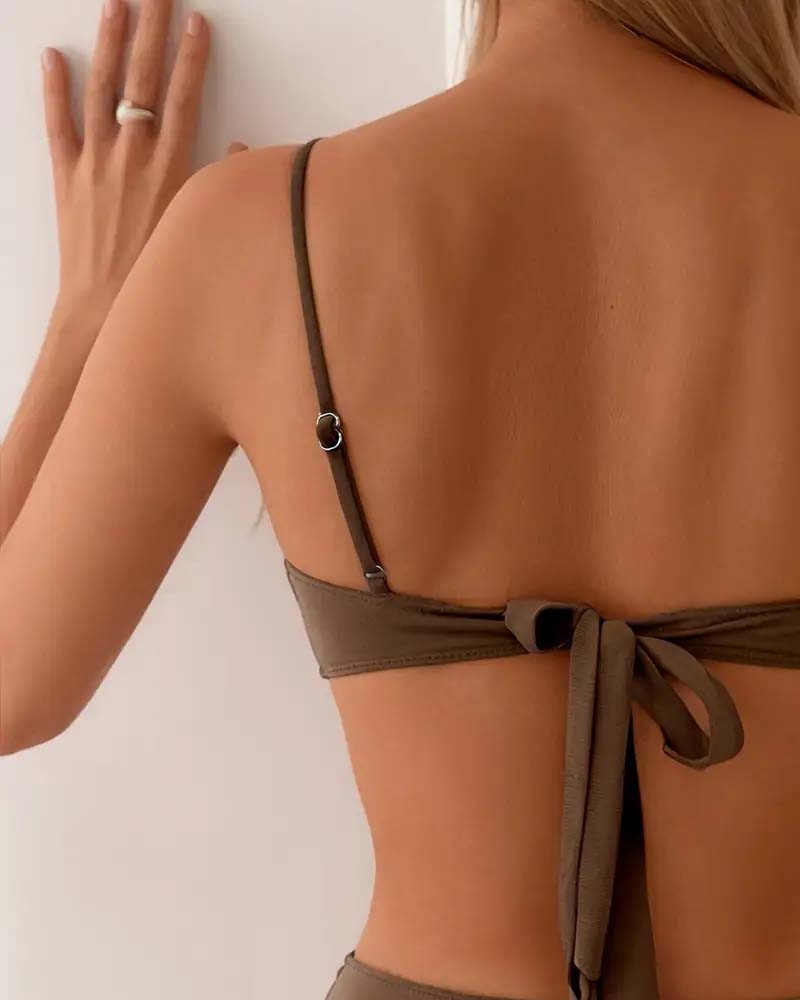 Bikini Sexy Modisch Due Pezzi
