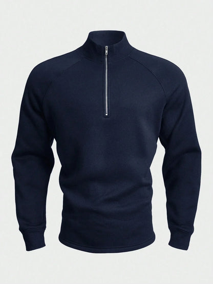 Antonio™ Pullover Mezza Zip da Tempo Libero