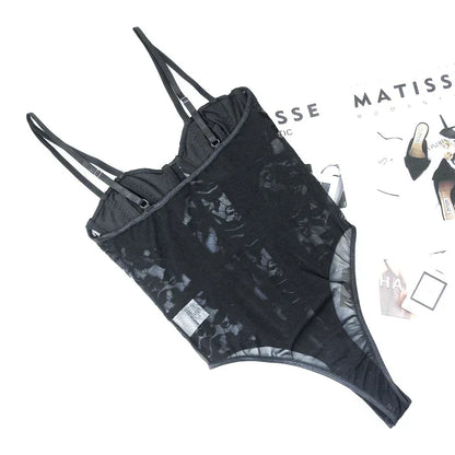 Amber | Embroidered Corset Bodysuit